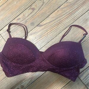 Victoria Secret Lace Padded Demi Bralette